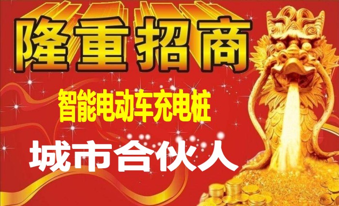 10路電動車智能充電樁，誠招城市合伙人
